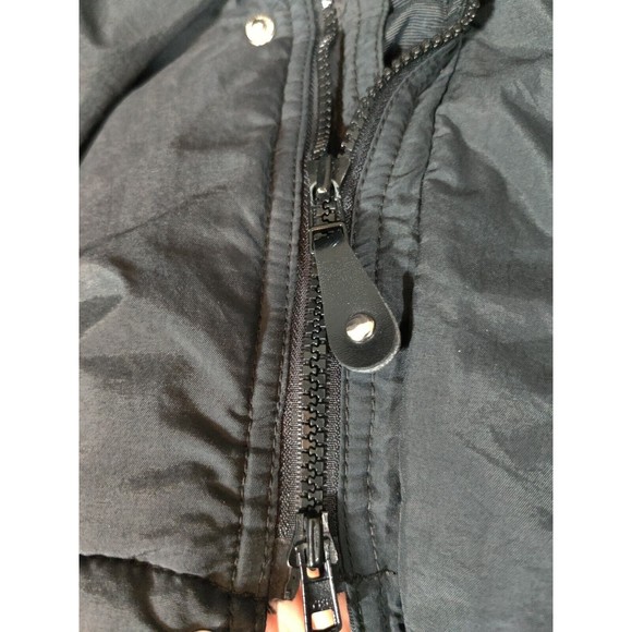 Vintage OP Ocean Pacific Tech Jacket Men's Sz L Full Zip Snap Snowboard Coat - Picture 7 of 14